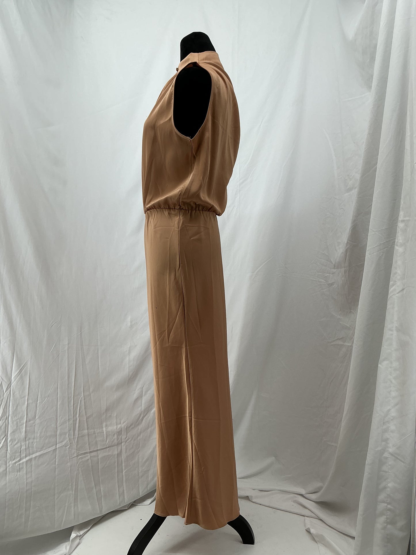 Pretty Garden Tan Dress Size M