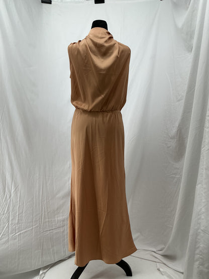 Pretty Garden Tan Dress Size M