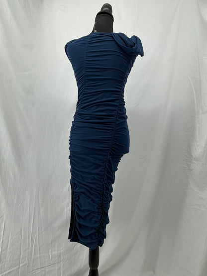 Pretty Garden Navy Blue Dress Size S