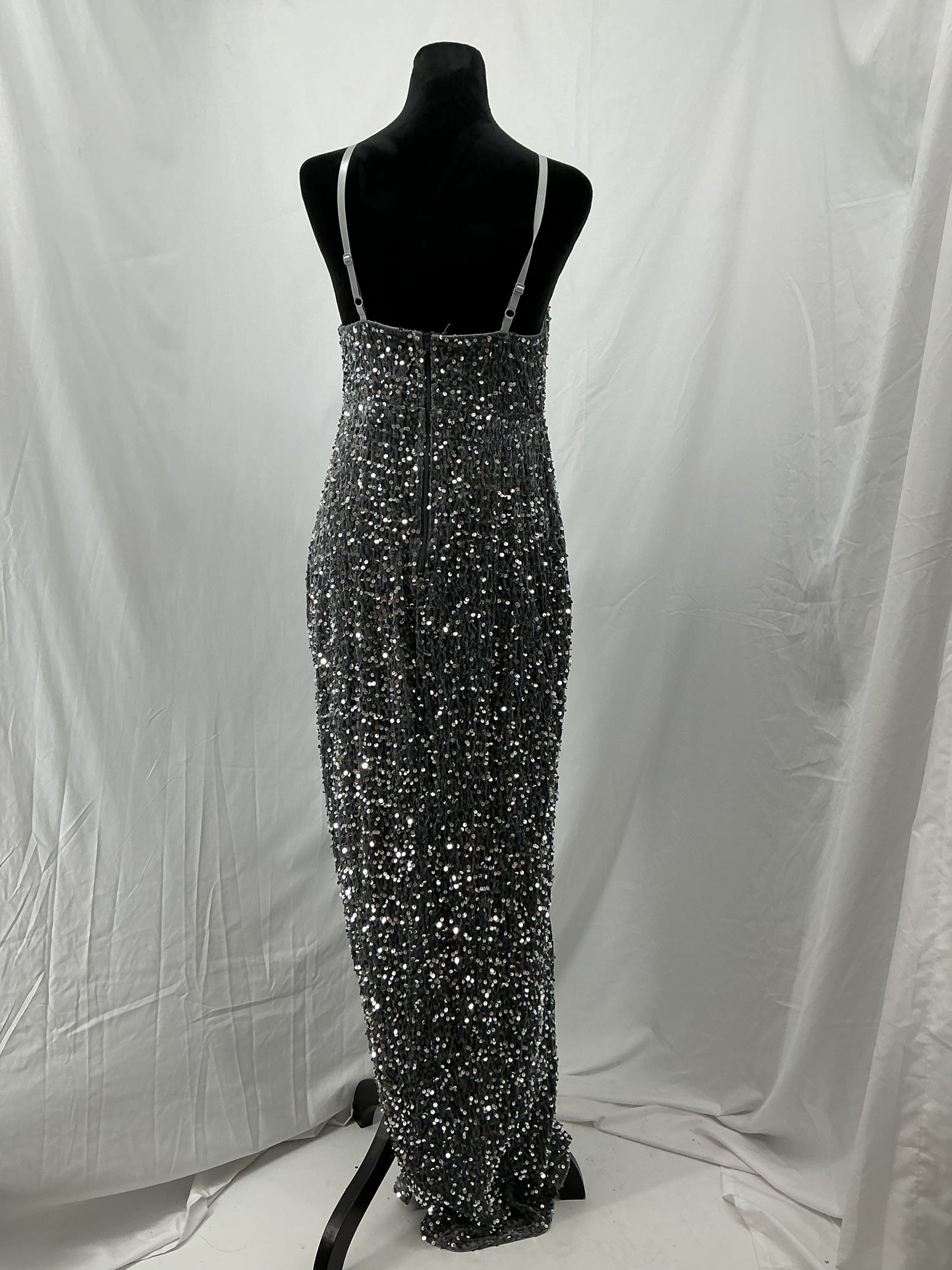 Silver Sequin Dress Size M