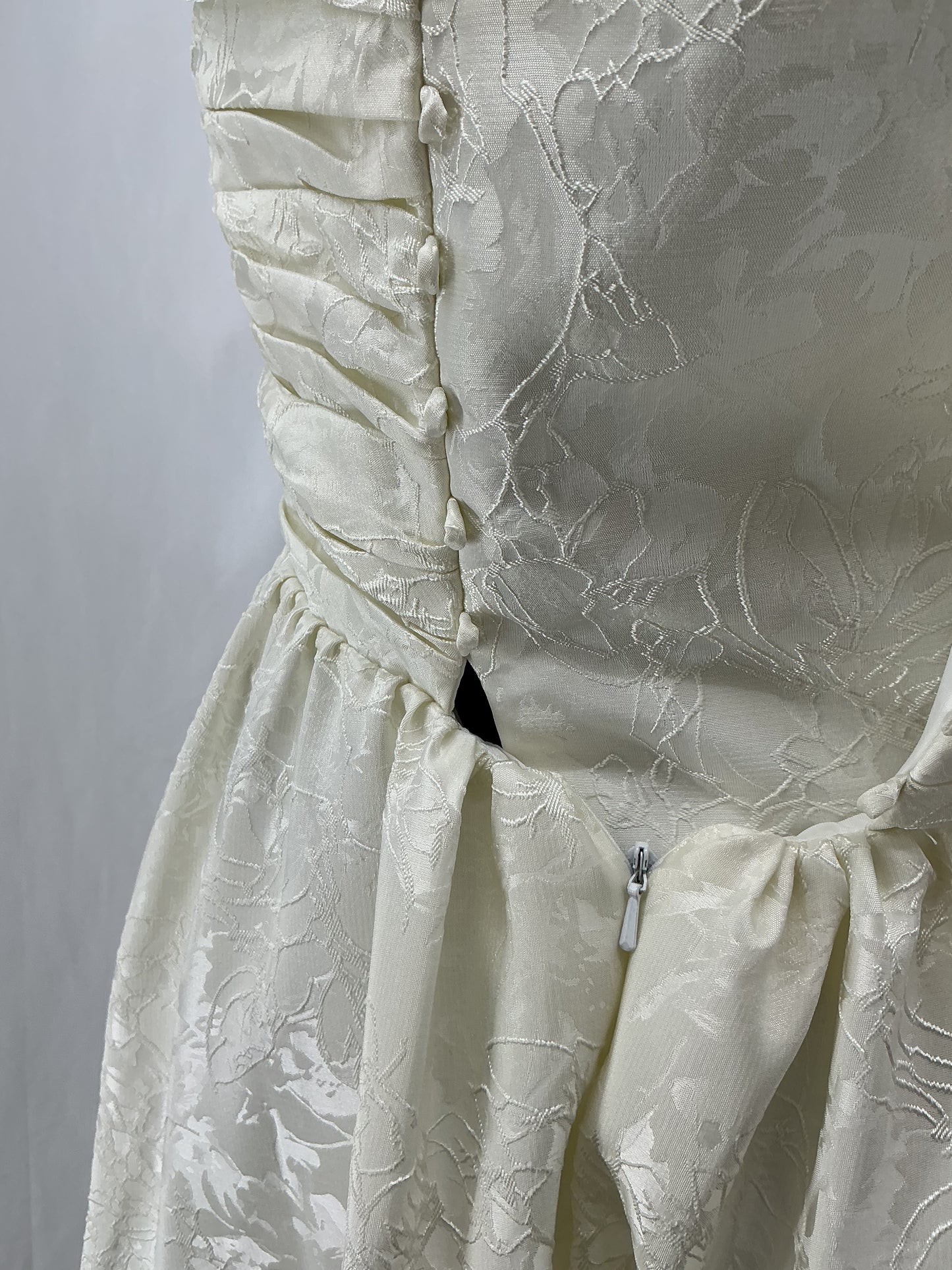 White Strapless Dress Size 8