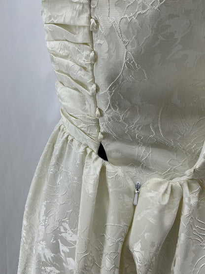 White Strapless Dress Size 8