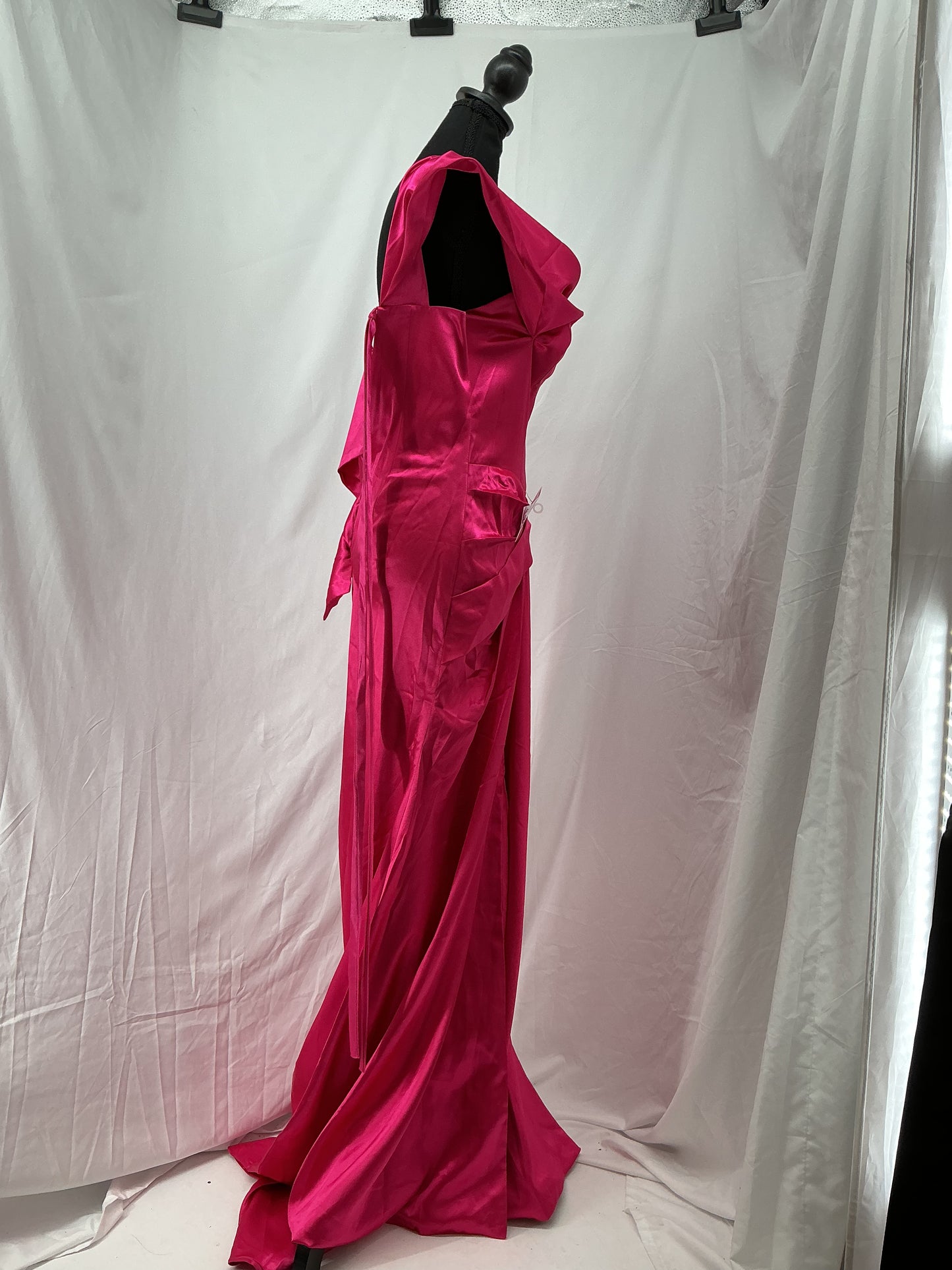 Fuchsia Long Dress Size No