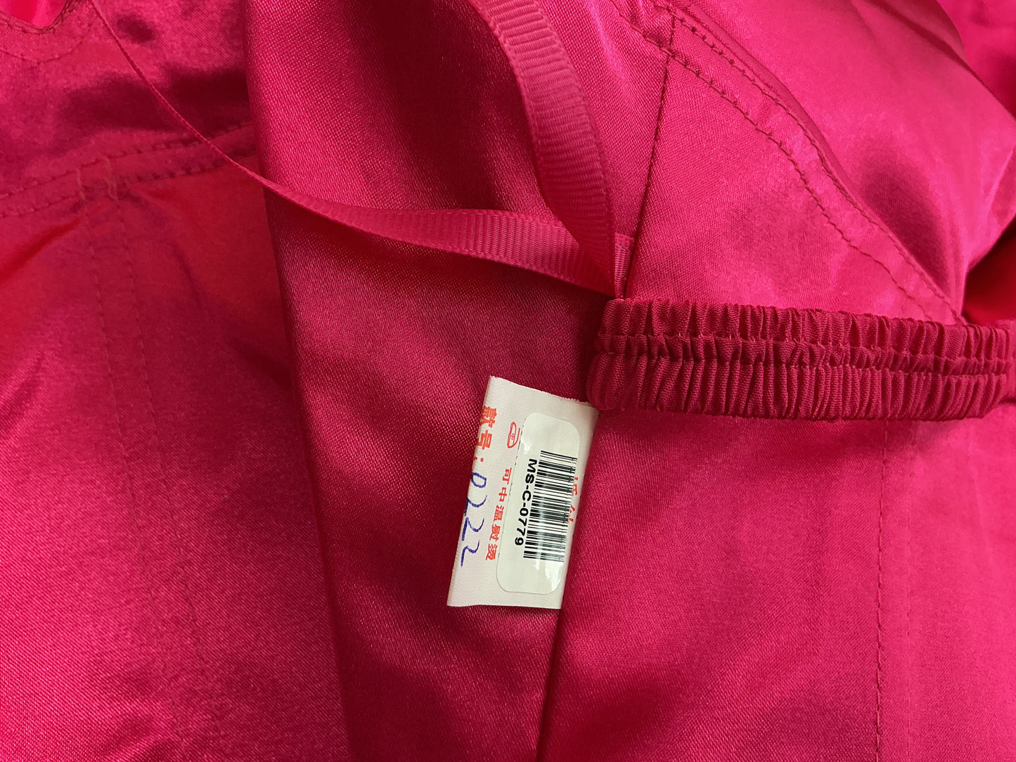 Fuchsia Long Dress Size No