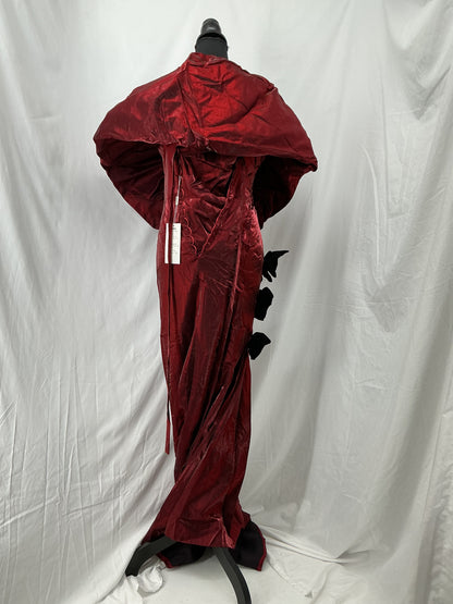 Red Long Dress Size No