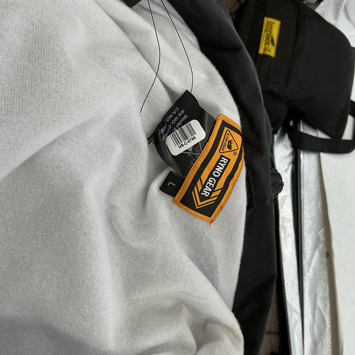 Black Security Jacket Size L