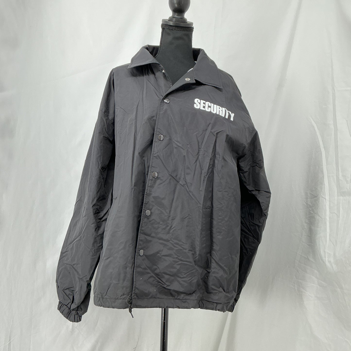 Black Security Jacket size L