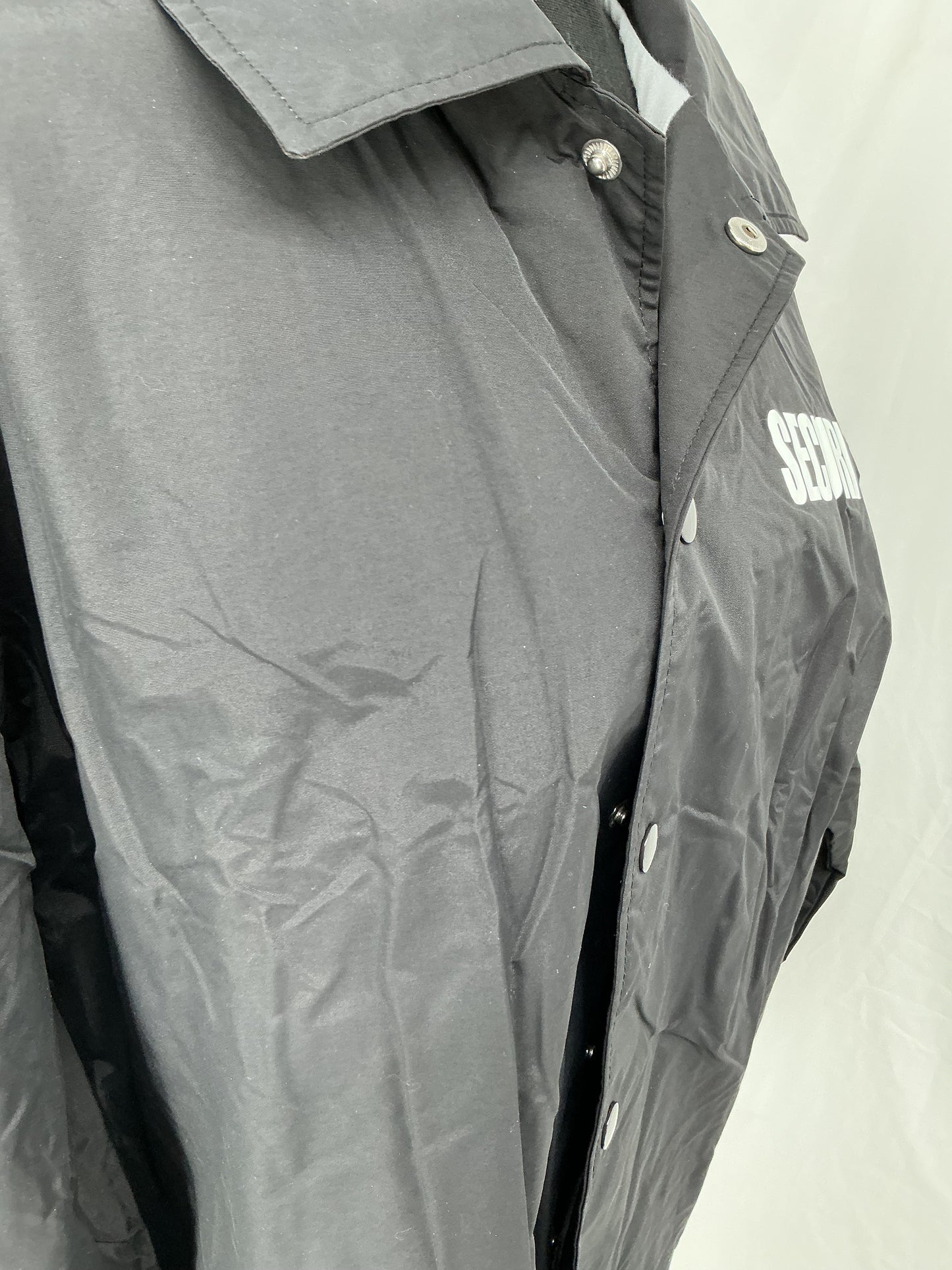 Black Security Jacket size L