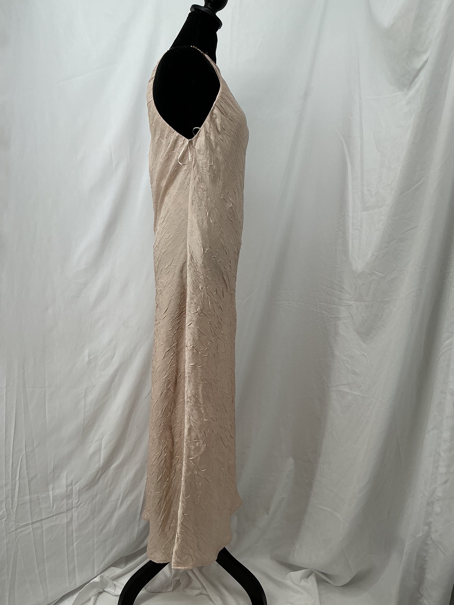 ZARA Beige Sleeveless Dress Size S