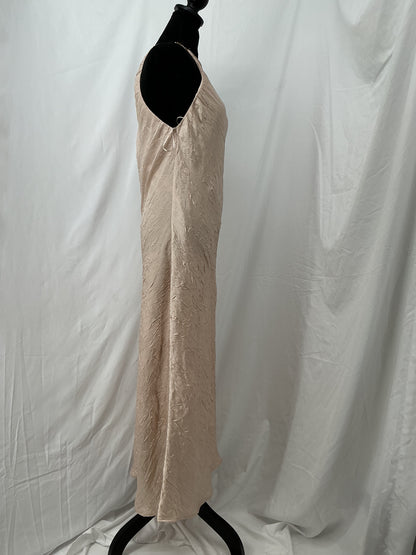 ZARA Beige Sleeveless Dress Size S