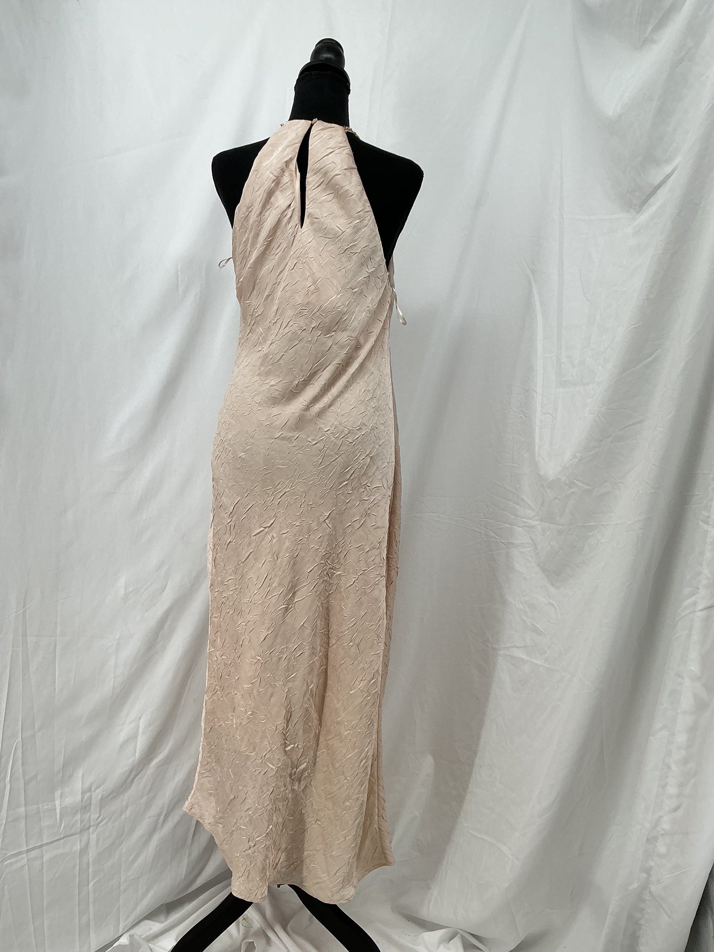 ZARA Beige Sleeveless Dress Size S