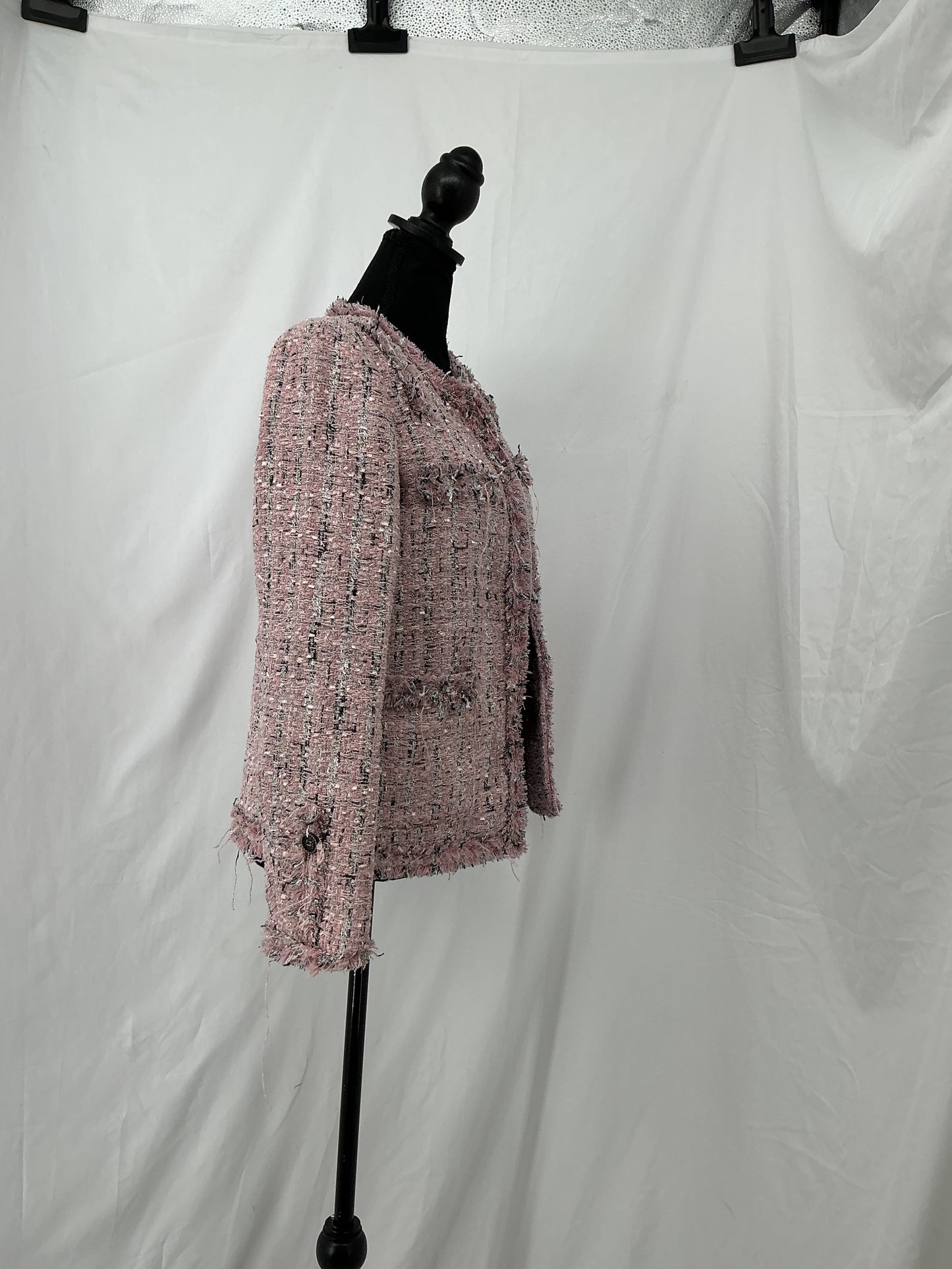Pink Tweed Jacket Size No