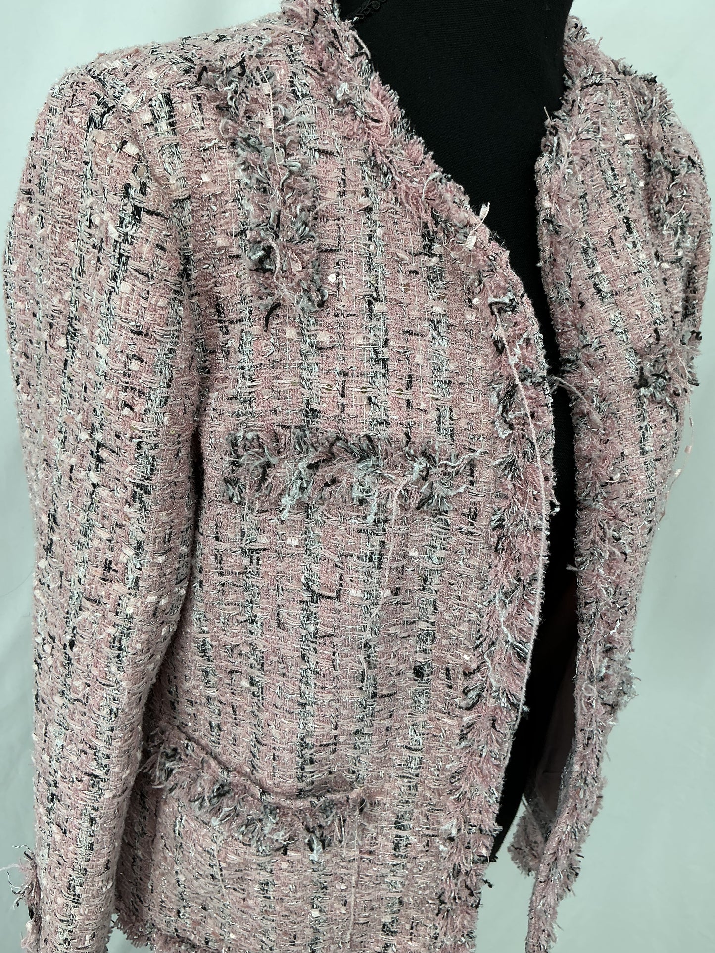 Pink Tweed Jacket Size No