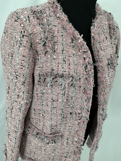 Pink Tweed Jacket Size No