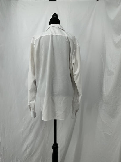 White Button-up Shirt Size L