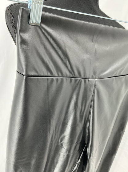 Black Leather Pants Size M