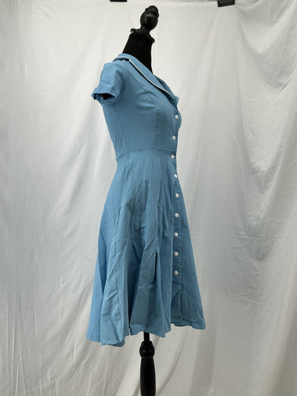 Light Blue Button-up Dress Size S