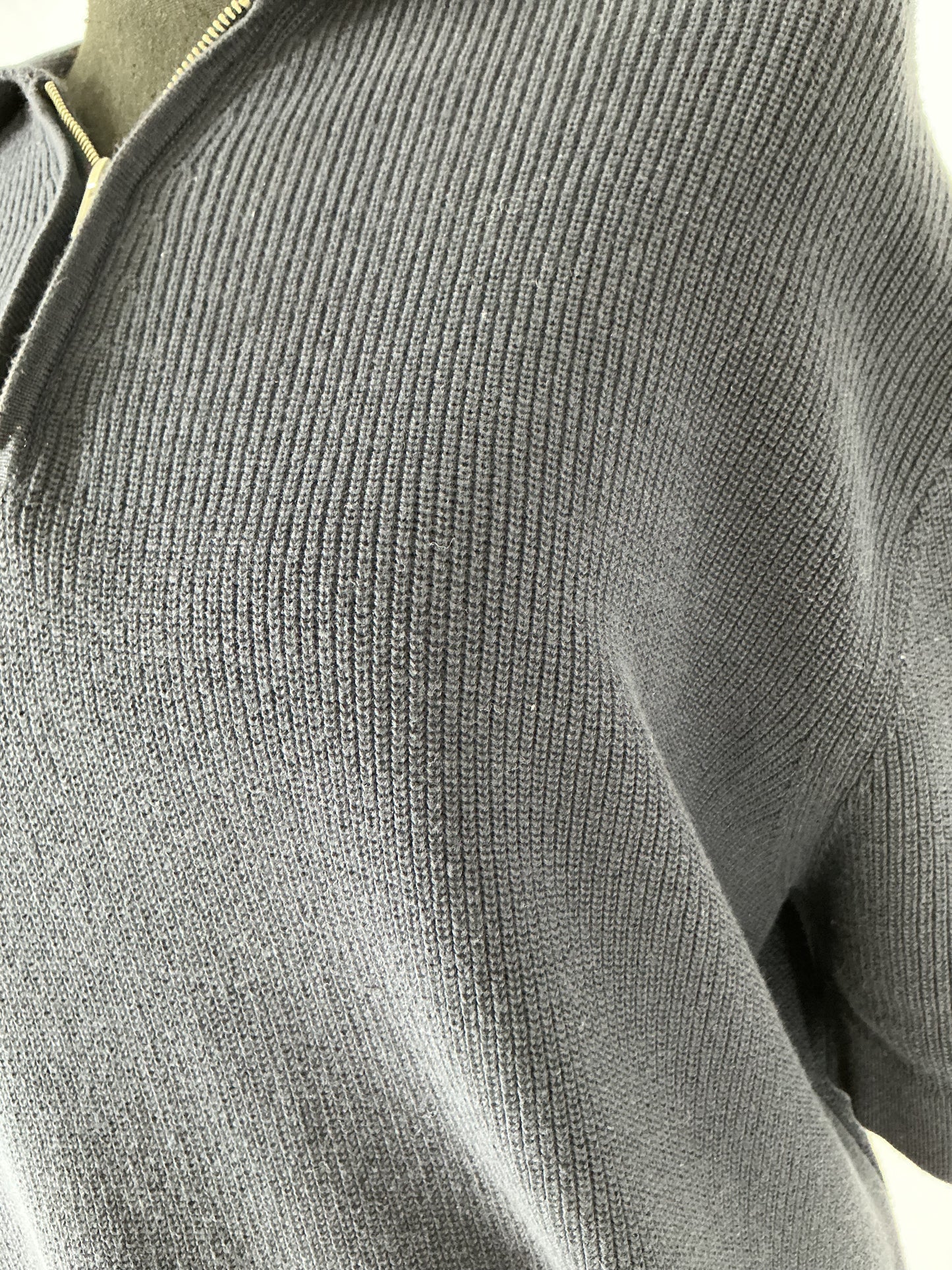 ZARA Navy Blue Sweater T-Shirt Size M