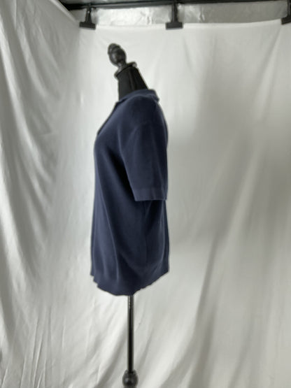 ZARA Navy Blue Sweater T-Shirt Size M