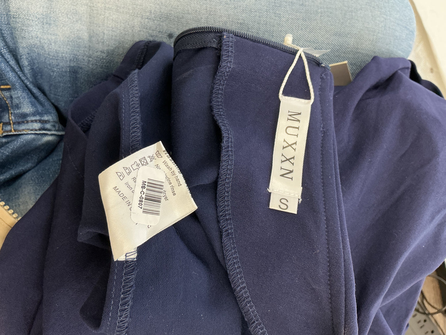 Navy Blue Dress Size S