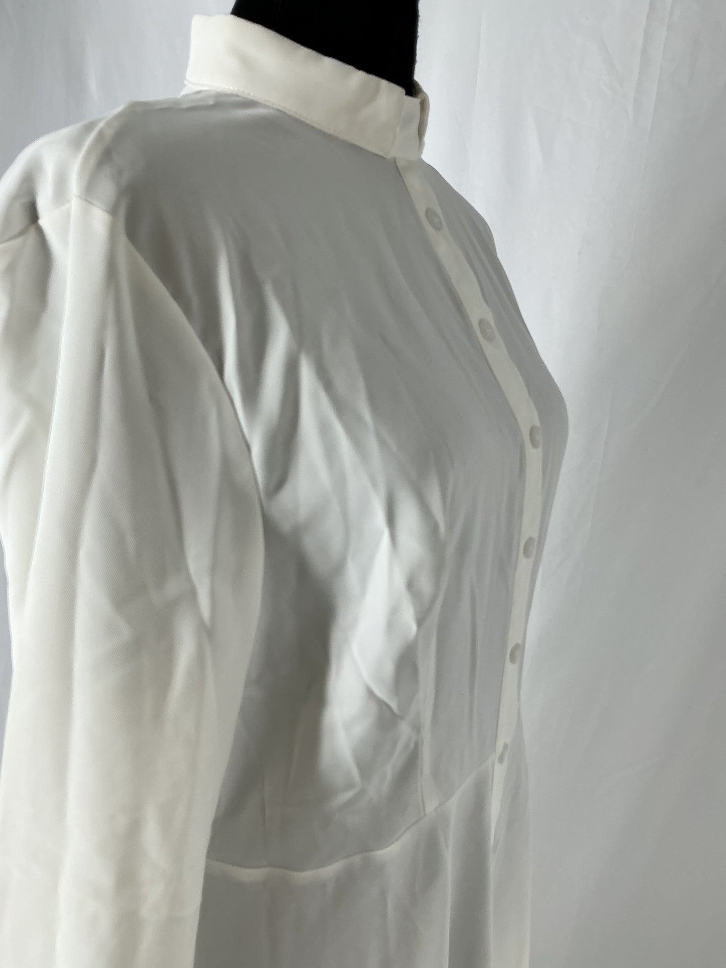 White Long Sleeve Dress Size M