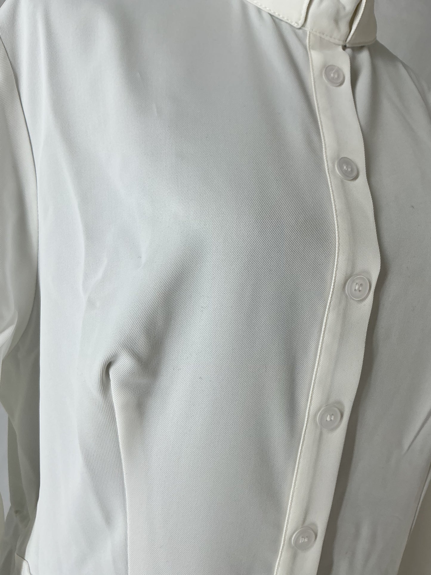 White Long Sleeve Dress Size L