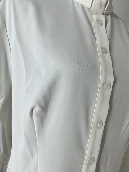 White Long Sleeve Dress Size L