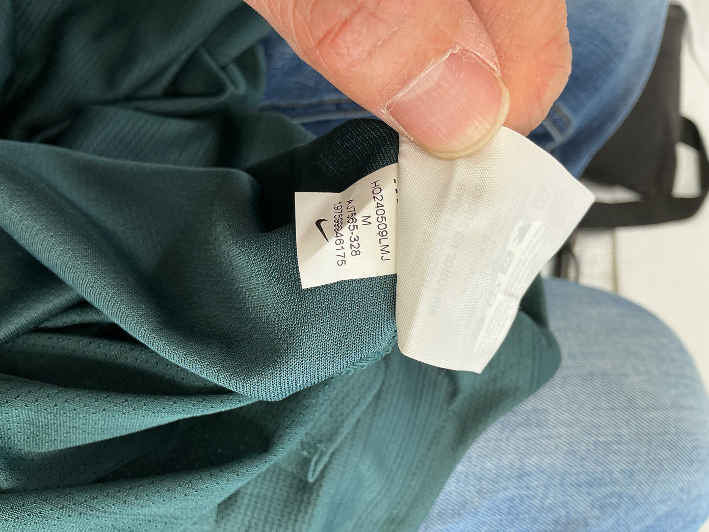 NIKE Teal T-Shirt Size M