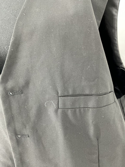 Black Suit Vest Size No