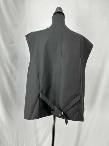 Black Suit Vest Size No