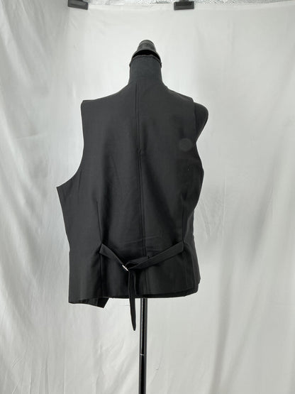 Black Suit Vest Size S