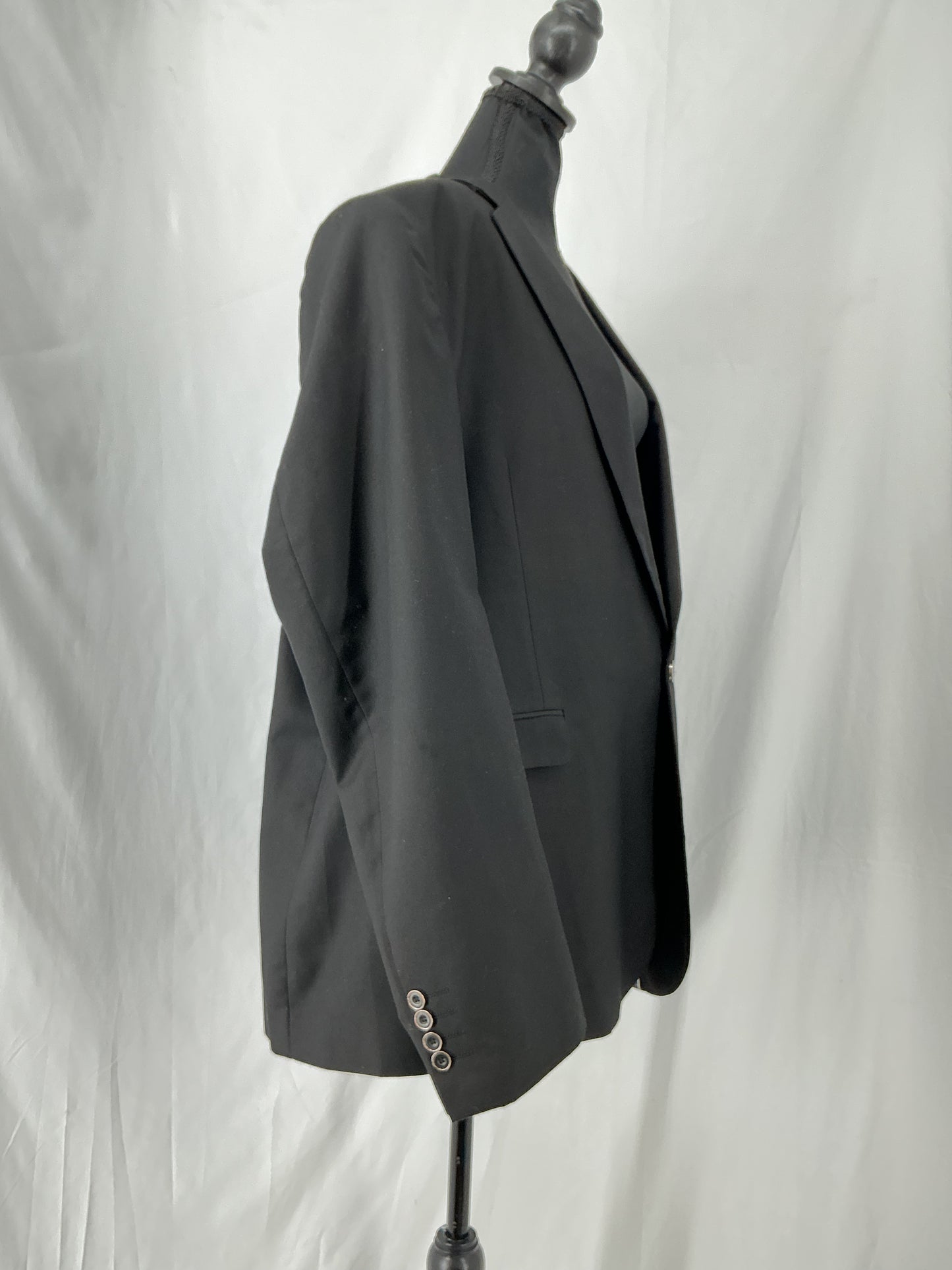 Black Blazer Size 3XL