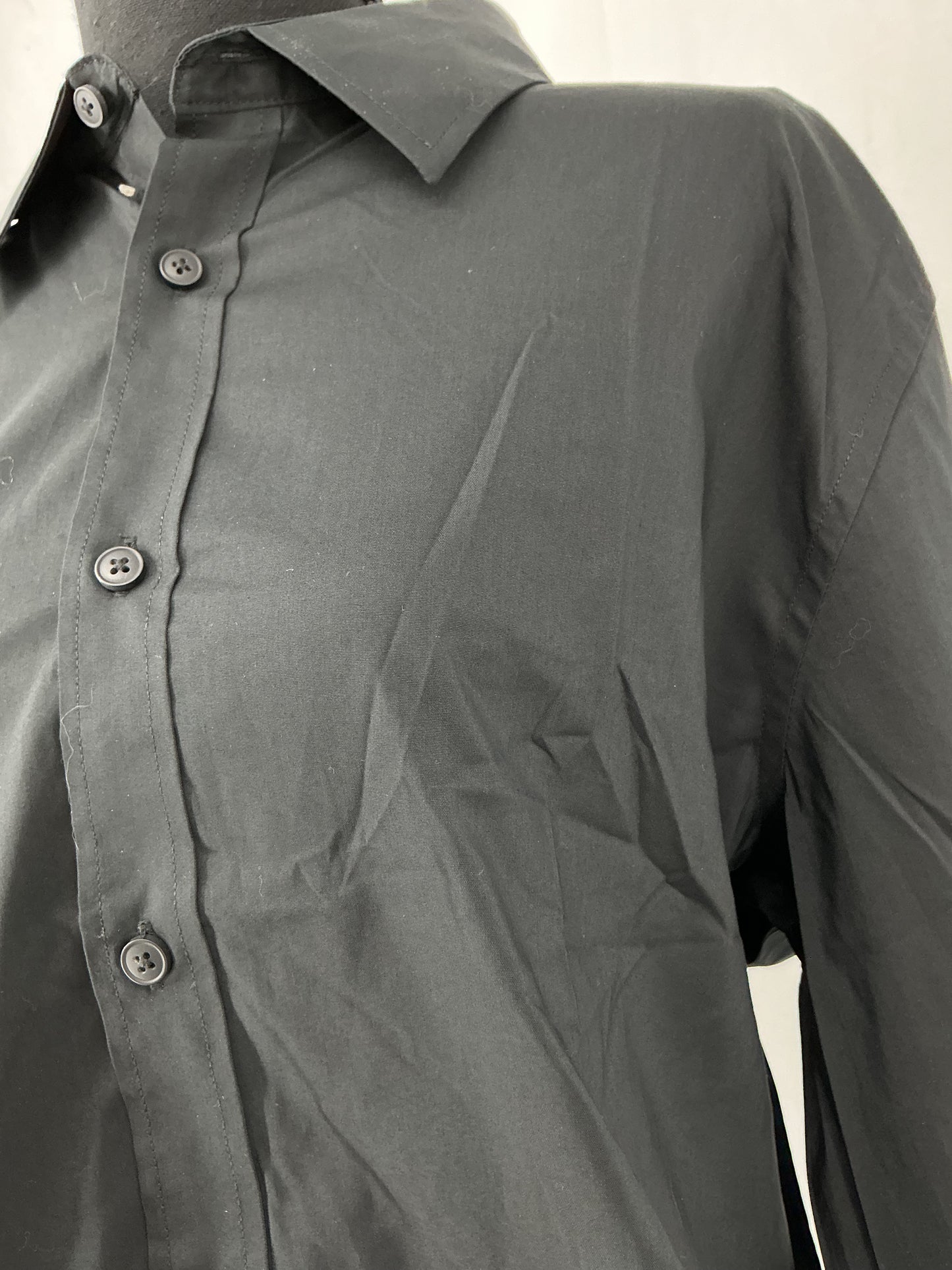 Black Suit Shirt Size M