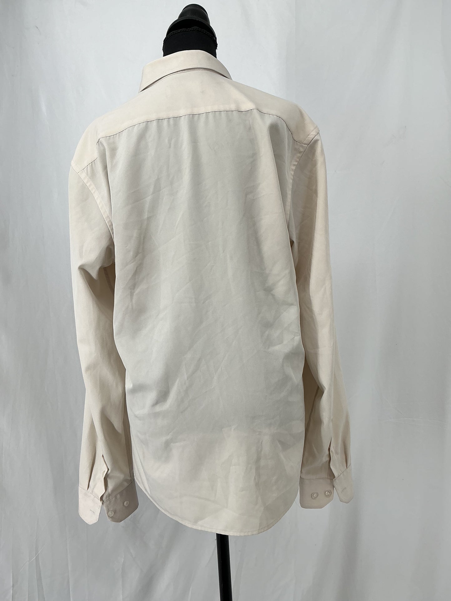 Beige Suit Shirt Size M