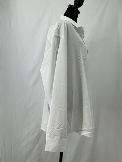 White Suit Shirt Sizxe XL