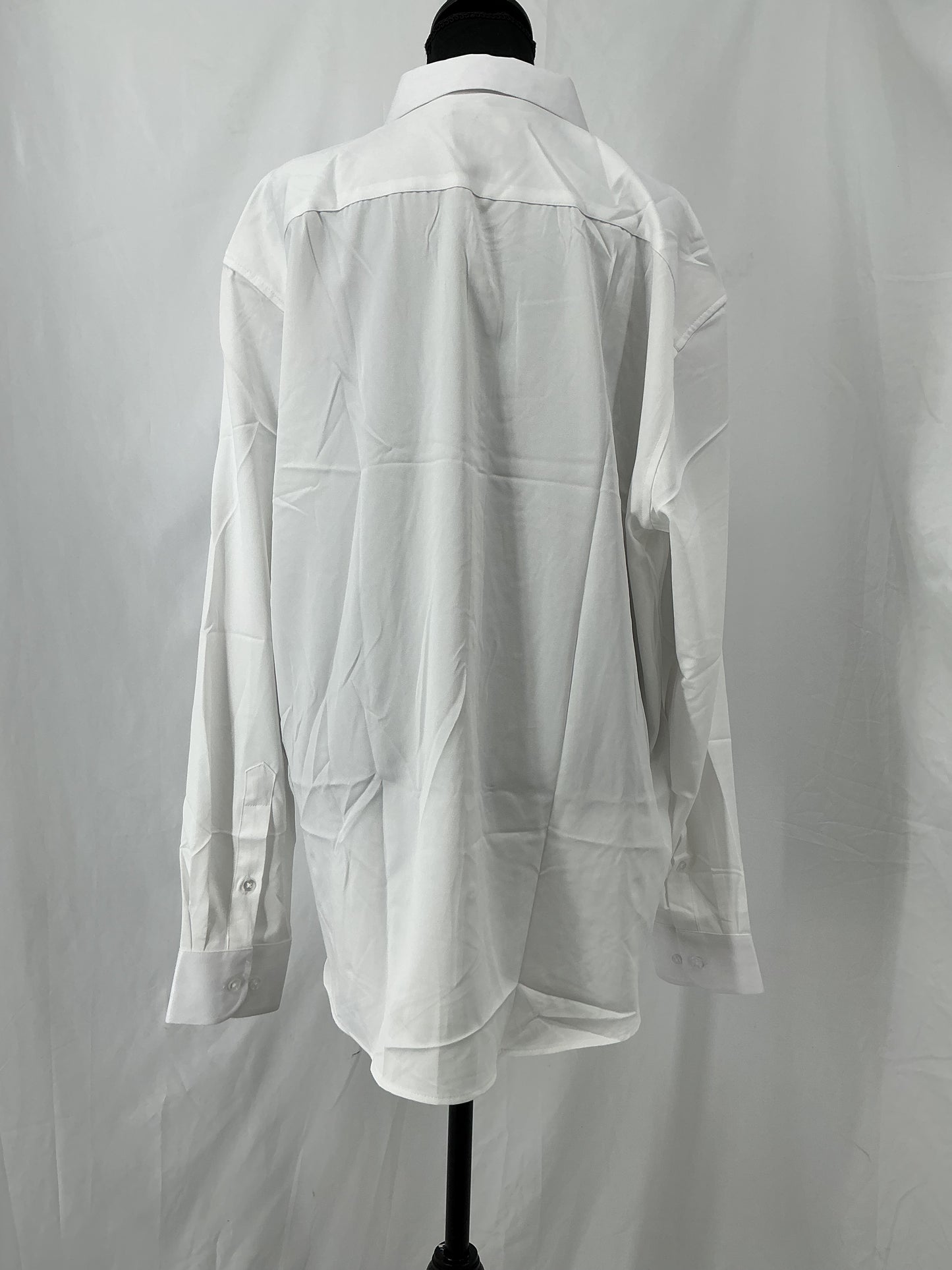 White Suit Shirt Sizxe XL