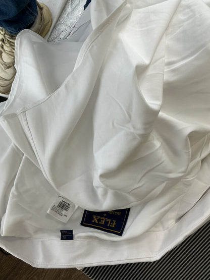 White Suit Shirt Sizxe XL