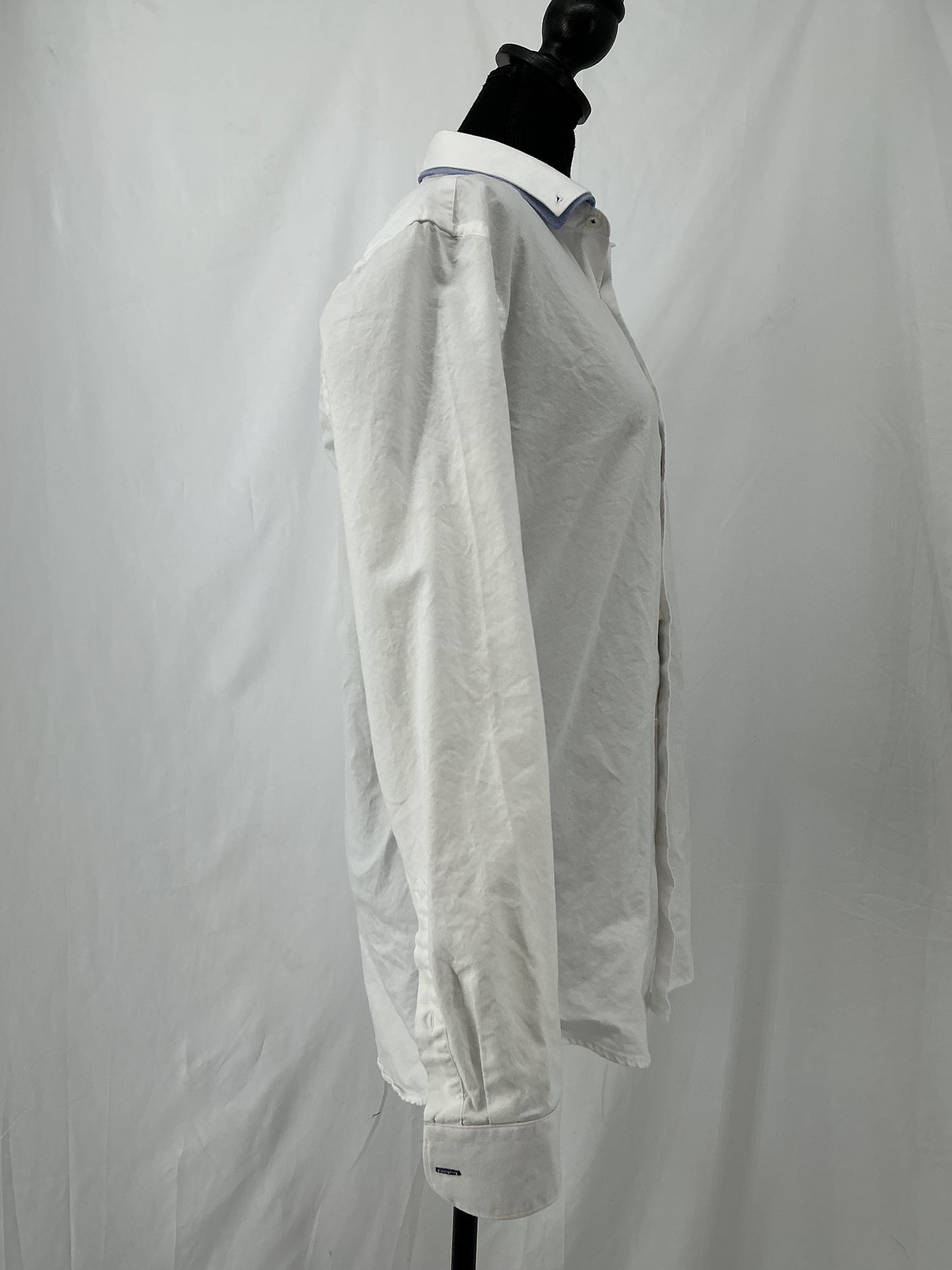ZARA White Suit Shirt Size L