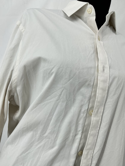 White Suit Shirt Size M