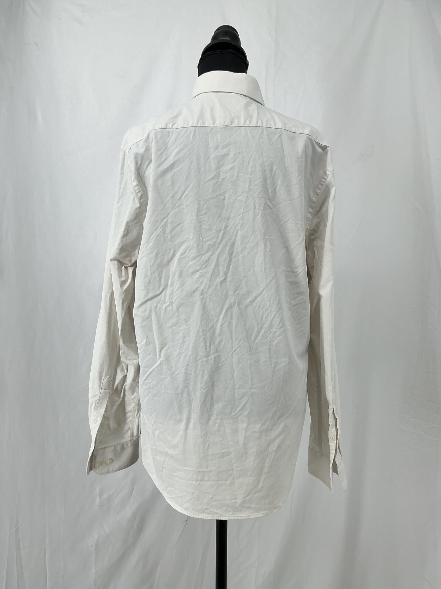 White Suit Shirt Size M