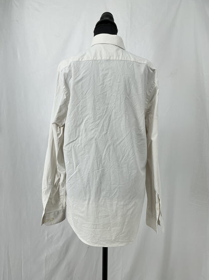 White Suit Shirt Size M