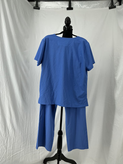 Blue Nurse Uniform Size L