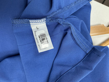 Blue Nurse Uniform Size L