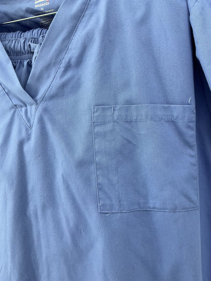 DAGACCI Blue Nurse Uniform Size XL