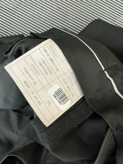 Black Suit Pants Size 3XL