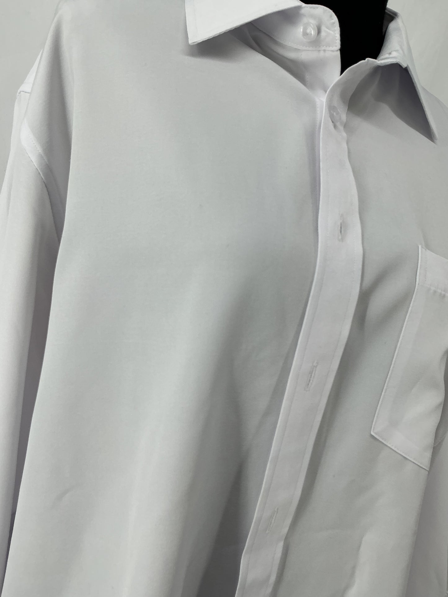 White Suit Shirt Size M