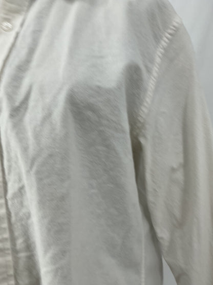 Amazon Essentials White Suit Shirt Size L