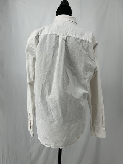 Amazon Essentials White Suit Shirt Size L