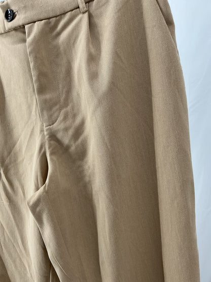 MANFINITY Beige Suit Pants Size L