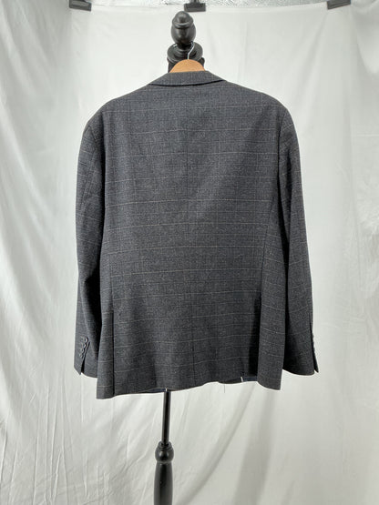Grey Cherkered Blazer Size M